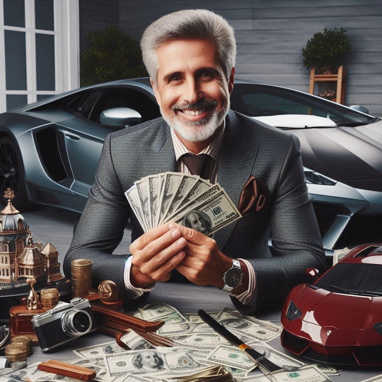 A very rich man